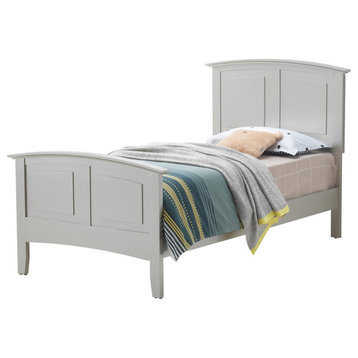 Hammond Silver Champagne Twin Panel Bed