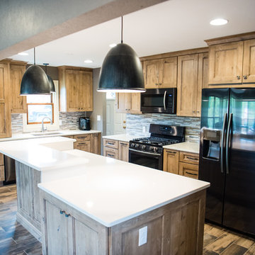 Rustic Lakehouse Kitchen