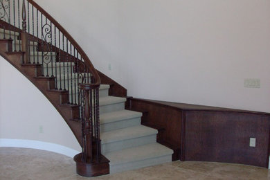 Inspiration for a traditional staircase in Sacramento.