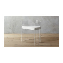 antonio acrylic chair | CB2 - Dining Chairs