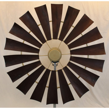 72"Western Rawhide Windmill Ceiling Fan | The American Fan