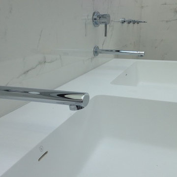 Westside contemporary bathroom renovation