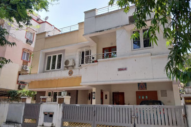 Asian exterior home idea in Chennai