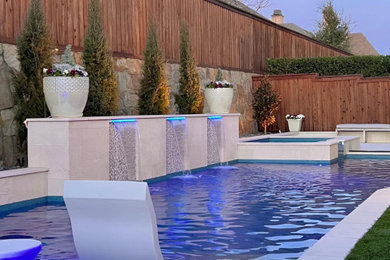 Example of a pool design in Dallas