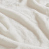 Madison Park MicroLight Blanket With 1" Self Hem, Ivory, Full/Queen
