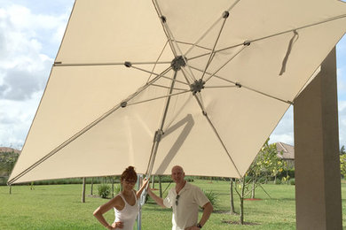 Nassau Cantilever Offset Umbrella 12x10