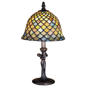 15H Tiffany Fishscale Mini Lamp