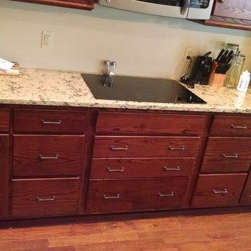 Countertops and Kitchen cabnets
