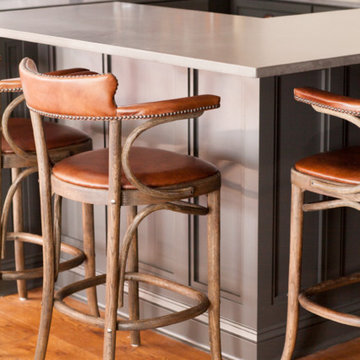 Stylish Groundwork- A Connecticut Shoreline Basement Renovation