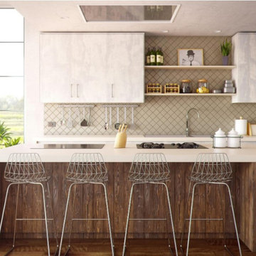 Kitchen wallpaper installation San Antonio, TX