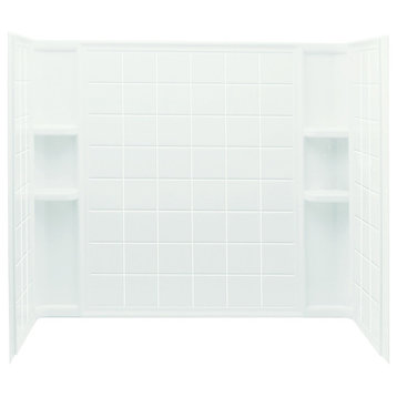Sterling, Wall Panel, White, 33.25"x6"x54"