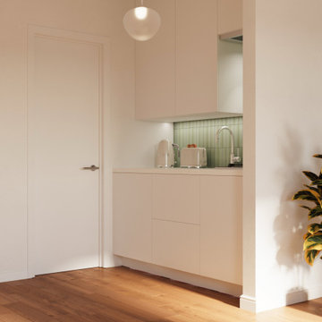 Green Serenity Kitchen