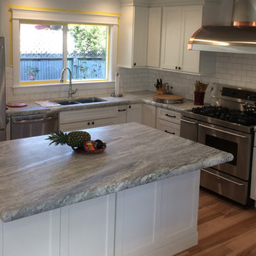 Fantasy Brown Marble Kitchen
