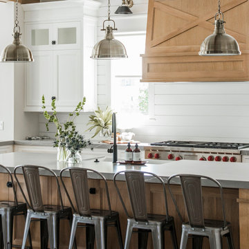 Natural Charm Farmhouse Kitchen