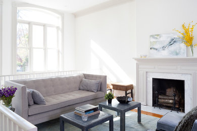 Example of a minimalist living room design in DC Metro