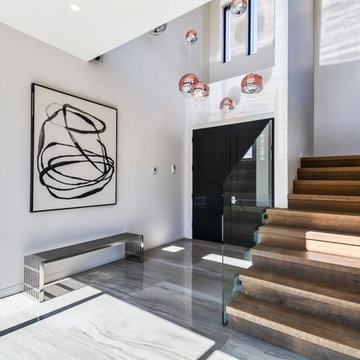 Design and built custom home at 11000 Wrightwood Pl Studio City