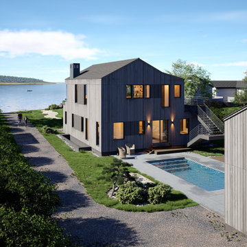 Montauk House — Exterior Visualization 05 — D5 Final