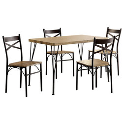 Industrial Dining Sets by Benzara, Woodland Imprts, The Urban Port