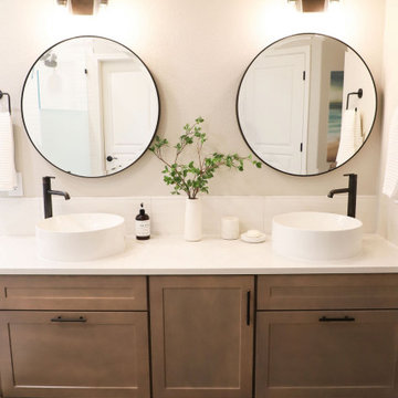 Coastal Style Bathroom Remodel Primary & Guests