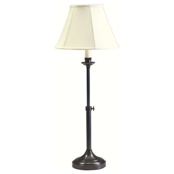 House of Troy Oil Rubbed Bronze Table Lamp with Adjustable Height