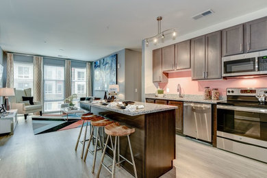 Kitchen - contemporary kitchen idea in DC Metro