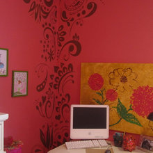 Hand-Painted Indian Mehndi Art & Wall Murals