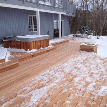 Fijian Genuine Mahogany Deck - Collingwood Ontario