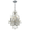 Crystorama Lighting Group 3224-CL-I Imperial 4 Light 12"W Crystal - Polished