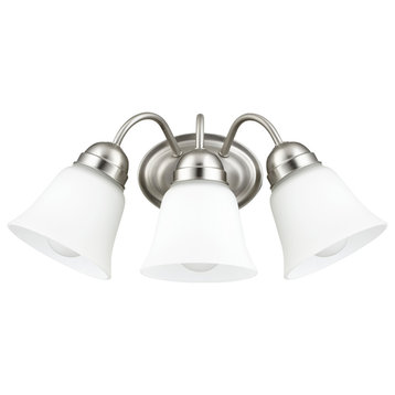 Traditional Wall Mount in Satin Nickel