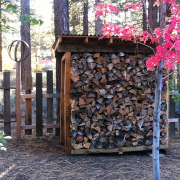 Custom Firewood Shed