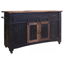 Industrial Kitchen Islands And Kitchen Carts by Crafters and Weavers