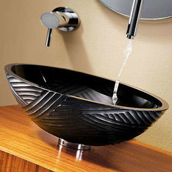 Vitraform 250-P Small Freestanding Vessel Oval Basin - Polished - Products