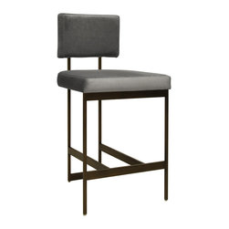 Worlds Away - Worlds Away Baylor Counter Stool - Bar Stools And Counter Stools