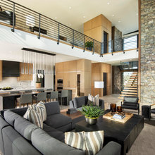 Mackinac: Open Concept Living Room Design