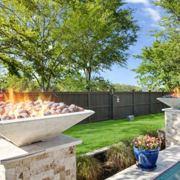 Outdoor Living: fire pits, fireplaces, grills, pergolas and pools!