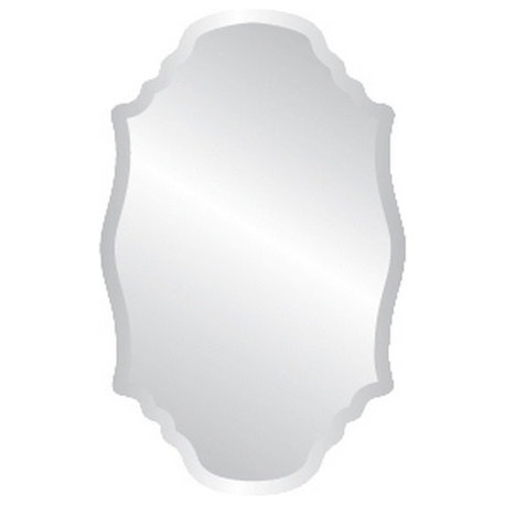 22"x36" Harmony Frameless Mirror with Polished Beveled Edges