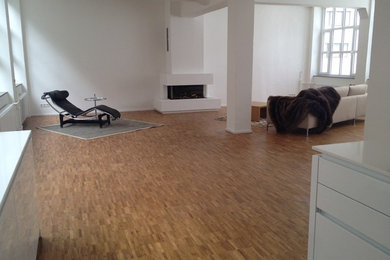 Modernes Wohnzimmer in Frankfurt am Main