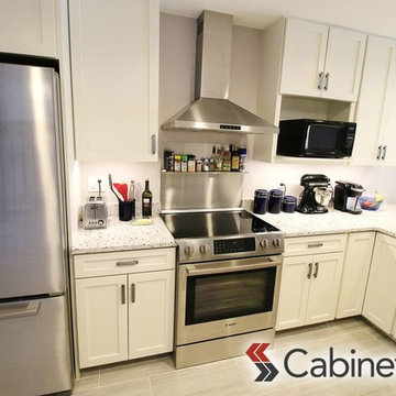 Light and Bright Home with Colonial II Maple Alabaster Cabinets Throughout