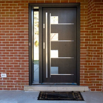 Modern and Contemporary Custom Front Entry Wood Doors