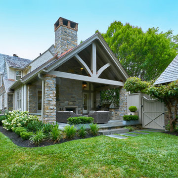 English Tudor Remodel in Radnor