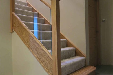 Design ideas for a contemporary staircase in Cheshire.