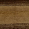 100% Wool 8'x10' Earth Tone Colors Modern Gabbeh Oriental Rug