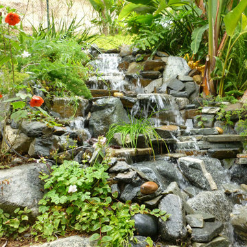 Lush Pondless Waterfall