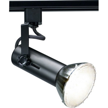 Nuvo Lighting 1-Light 2" Track Head, Universal Holder, Black, TH227