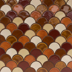 Small Moroccan Fish Scales - Tile