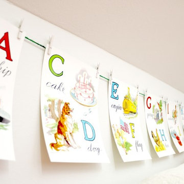 Scandinavian Retro Nursery & Playroom