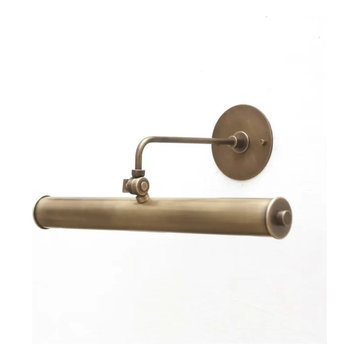 Vintage Brass Painting Lamp, Modern Art Wall Light for Home Decor