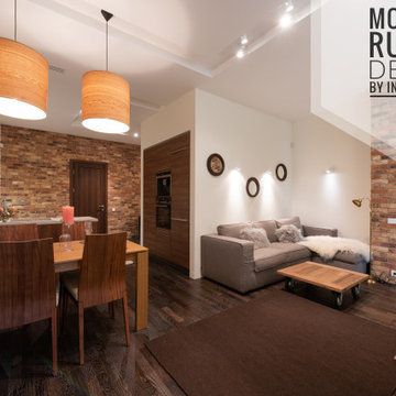 Home of Mr. Akash Verma (Rustic-Modern Interior Design)
