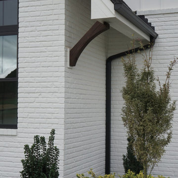 Wake Forest - Full Posts with Base Wraps, Shed Roof Braces and Garage Trellis