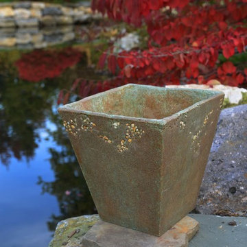 Elements - pots, planters, window boxes, chiminea